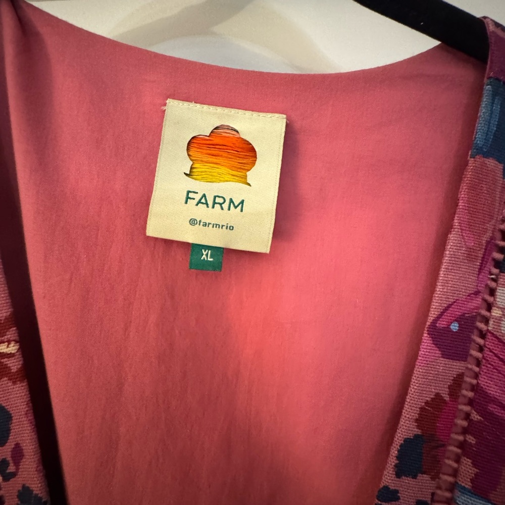 FARM Rio Vibrant Pink Jumpsuit